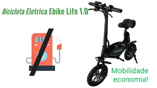 Adeus gasolinaBicicleta Eletrica Ebike Life 10  MYMAX sustentabilidade [upl. by Sheldon499]