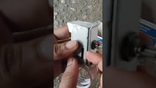 what is work thermostats  diy electrical yt experiment refrigrator thermostats shorts video [upl. by Ettezzus]