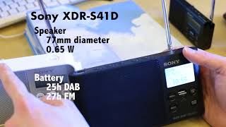 Comparing different Sony DAB Radios [upl. by Notirb]