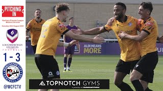 Loughborough Students 1 Worcester City 3  Pitching In Northern Premier League Midland Division [upl. by Sucirdor]