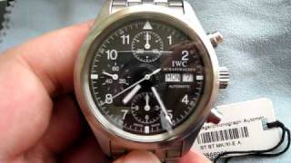 IWC 3706 FliegerChronograph Testing [upl. by Nnav99]