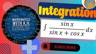 Integrate sin xsin x  cos x dx।।12 Math।।। important integration।।cbsewbchse [upl. by Tiena]