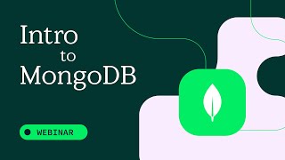 Intro to MongoDB [upl. by Schaffel736]