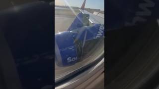 Southwest B737 Landing with damaged Engine Cowling [upl. by Kcirttap862]