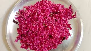 Beetroot RiceSimple food Vegitables Healthy food [upl. by Batish]