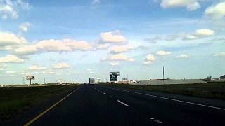 Houston to New Orleans at 2500 Miles Per Hour Time Lapse Drive Interstate 10 [upl. by Lebezej]