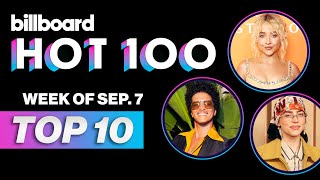 Billboard Hot 100 Top 10 Countdown For September 7 2024  Billboard News [upl. by Elrod]