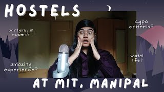 Hostels At MIT Manipal  EVERYTHING You NEED To Know [upl. by Marsh833]