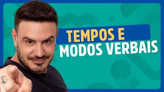 TEMPOS E MODOS VERBAIS  Aprenda em 15 minutos pablojamilk [upl. by Gardie]