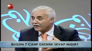 NİHAT HATİPOĞLU Sohbet  Kadir Gecesi 7 Cami Gezmek Sevap Mıdır [upl. by Nolubez68]