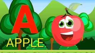 A for Apple B for Ball Phonics Song  Kids Educational Videos [upl. by Corell]