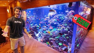 Touring 20 MILLION Dollar REEF AQUARIUM [upl. by Arjun48]