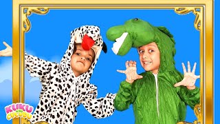 Animal dance song  Kids songs amp Nursery rhymes  Kuku and Cucudu [upl. by Asuncion862]