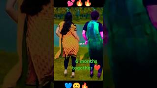 6 months together ❤️ shorts trendingonshorts dance [upl. by Mathia]