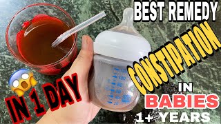 PRUNE JUICE FOR CONSTIPATIONBEST REMEDY FOR CONSTIPATION IN BABIES AND CHILDRENGET RELIEF IN 1 DAY [upl. by Supen]