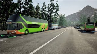 Fernbus Simulator  Preciosa y Difícil Ruta por los Alpes Suizos 🇨🇭 FLIXBUS ps5 español [upl. by Eiten259]