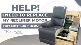 Help My Power Recliner is Broke amp I need to Fix the Motor Locating your motor amp get it fixed [upl. by Elagibba]