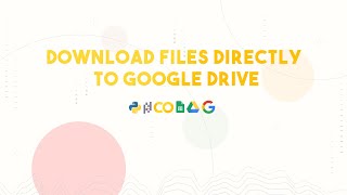 How To Download Files Directly To Google Drive [upl. by Zedekiah]