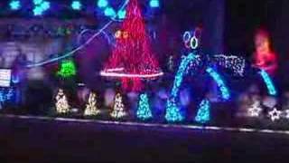 40000 LED Christmas Lights dance Carol Of The Bells [upl. by Burtie]