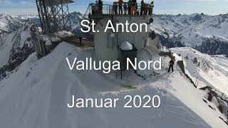 Ski St Anton Valluga Nord ohne Guide [upl. by Iz]