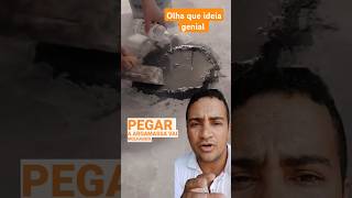 Como fazer reparo em porcelanato fofo por baixo dicas construção foryou construcaocivil [upl. by Ynar]