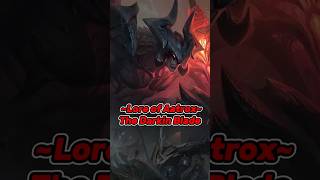 Lore of Aatrox  Darkin Blade [upl. by Buatti356]