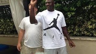 Michael Jordan Beer Pong Showdown VIDEO [upl. by Asilram]