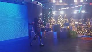 AJ Styles Entrance in Chicago at WWE SMACKDOWN 12262017 [upl. by Erv906]