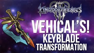 Kingdom Hearts 3 News  Vehicle Transformations [upl. by Priestley488]