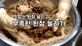 부족한 된장 늘리고 맛없는 된장 굳은 된장 살립니다 [upl. by Winser]