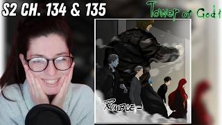 Tower of God S2 EP 134 amp 135 Webtoon Reaction [upl. by Zat]