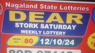 Nagaland Lottery Result Today [upl. by Kcirdderf]