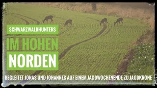 Jagdreise  Treibjagd auf Niederwild  Rehwildansitz  Entenjagd  Schwarzwaldhunters [upl. by Forrest817]