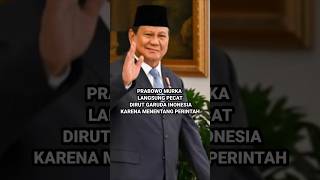 PRABOWO MURKA LANGSUNG PECAT PEJABAT TINGGI  NGERI [upl. by Xela]