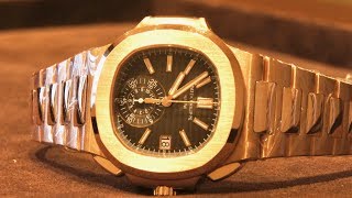 Review Patek Philippe Nautilus 59801R Chronograph [upl. by Nagad71]