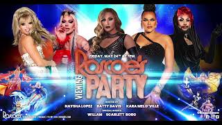 Willam amp Scarlett BoBo  Roscoes RuPauls Drag Race All Stars 9 Viewing Party [upl. by Farika764]