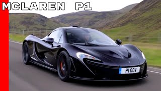 Black McLaren P1 Test Drive Including Interior Tour [upl. by Brenda]