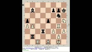 Houdini 6 vs Stockfish 240723  Ware Meadow Hay Sicilian Opening chess [upl. by Doolittle]