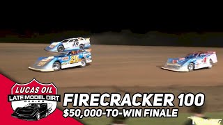 2023 Highlights  Firecracker 100  Lernerville Speedaway [upl. by Okin737]