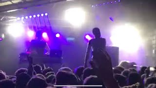 Death Grips  Steroids Track CGuillotine live  Austin TX [upl. by Yznyl]