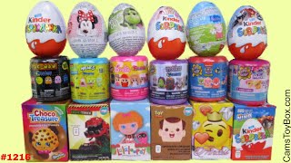 Chocolate Surprise Eggs Lalaloopsy Kinder My Little Pony Minnie Mouse Fashems Mashems Toys [upl. by Philipps]