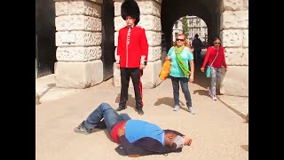 guy tries to fight royal guard BIG MISTAKE [upl. by Beryle444]