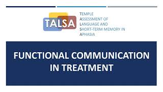 33 Treatment Functional Communication [upl. by Aicilev623]