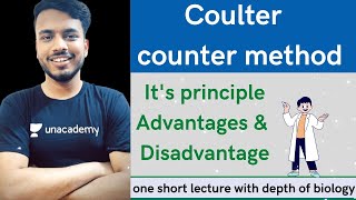 coulter counter method  coulter counter method b pharmacy  coulter counter method depth of biology [upl. by Ecinaej60]