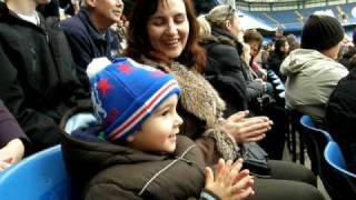 CHELSEA FC OPEN DAY Alex Aged 2 Does the quotLiquidatorquot for the very first time at Chelsea FC [upl. by Odnanref31]