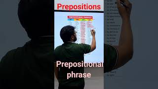 Prepositional Phrases rnj english dineshsirlivestudy englishgrammar dineshsir englishlanguage [upl. by Ettevahs]