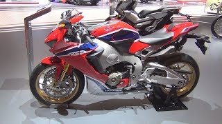 Honda CBR1000RR Fireblade 2017 Exterior and Interior [upl. by Nahbois]