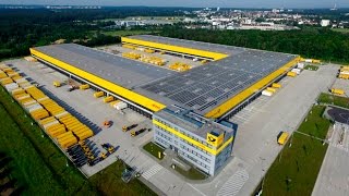 Neues DHLPaketzentrum in Obertshausen eröffnet [upl. by Mendy]