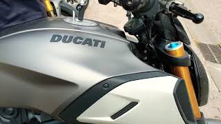 New Ducati Diavel 1260S engine sound start up and full rev Sounds amazing [upl. by Oswal462]