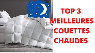 TOP 3 MEILLEURES COUETTES CHAUDES 2020 [upl. by Oiratno664]